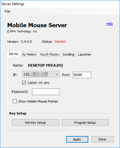 Mobile Mouse Server Mac Download